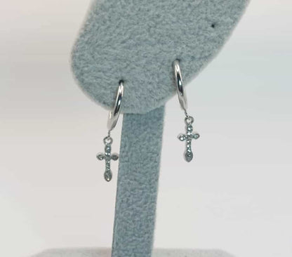 Pendientes Cruz - Aro