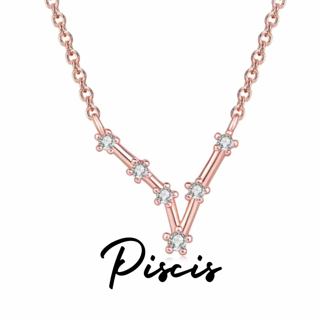 Collar Zodiaco - Constelación Rosa