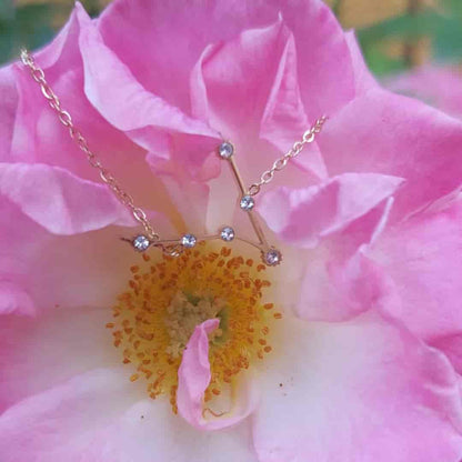 Pulsera Zodiaco - Constelación Dorado y Plateado - PISCIS