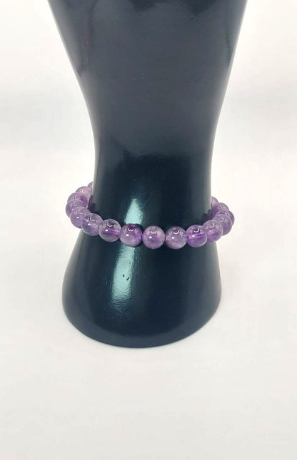 Pulsera Cuentas - Piedras Naturales - Amatista