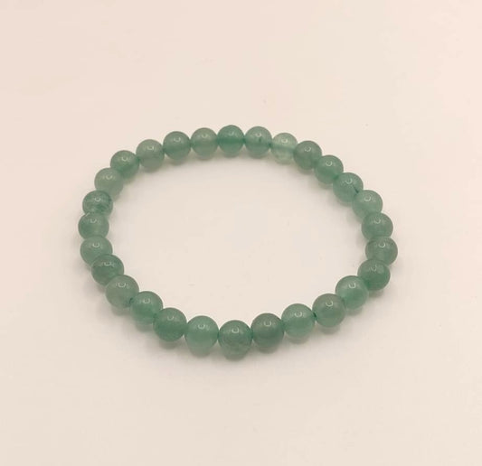 Pulsera Cuentas - Piedras Naturales - Aventurina