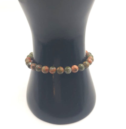 Pulsera Cuentas - Piedras Naturales - Unakita