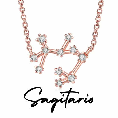 Collar Zodiaco - Constelación Rosa