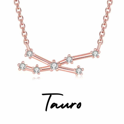 Collar Zodiaco - Constelación Rosa