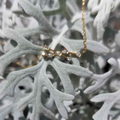 Collar Zodiaco - Constelación Dorado y Plateado - TAURO